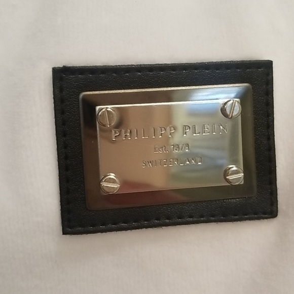 Philipp Plein Terry Rhinestone Skull Sweatpants Petite - Picture 6 of 9